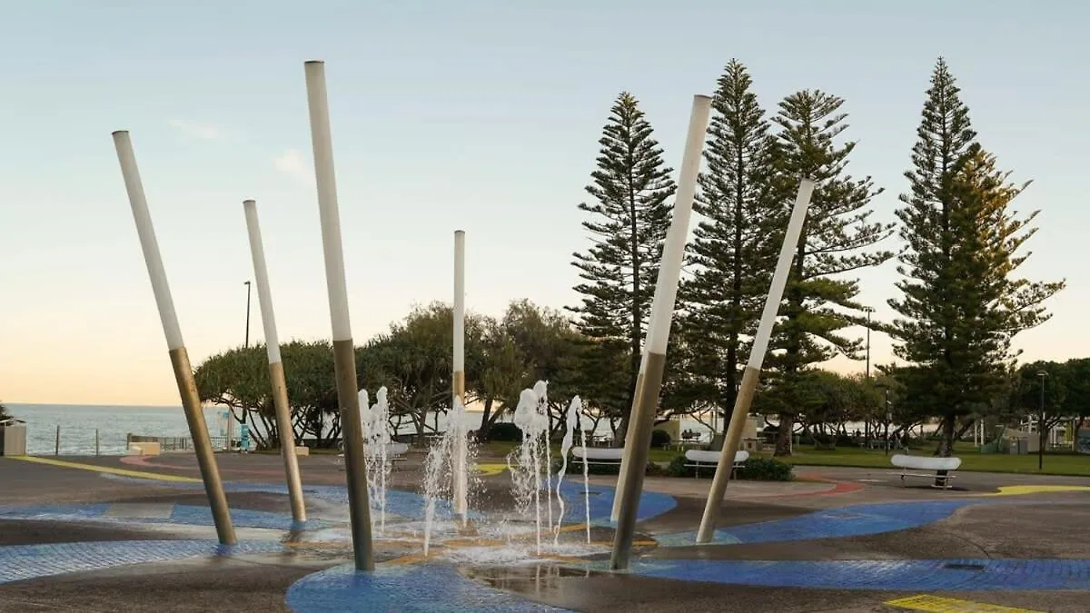 Lägenhet Moffat Beach Coastal Contemporary Unit A Caloundra