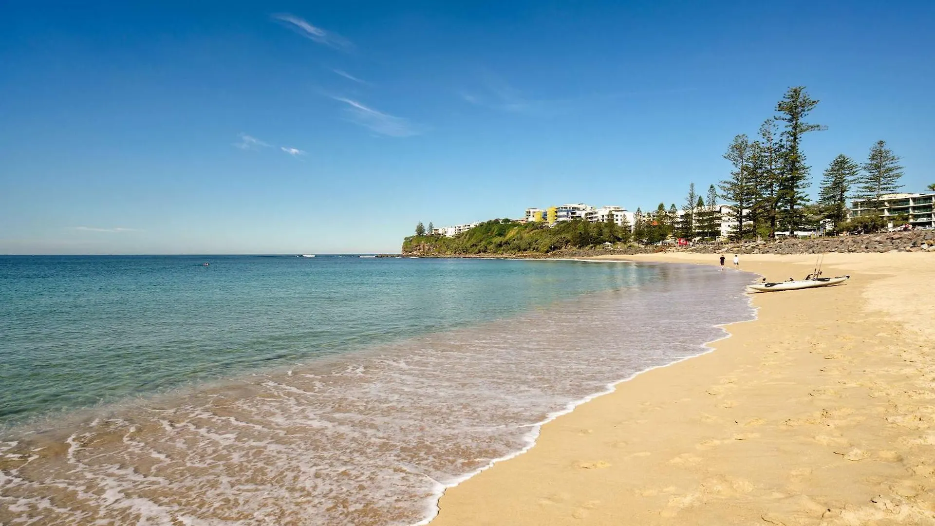 Lägenhet Moffat Beach Coastal Contemporary Unit A Caloundra